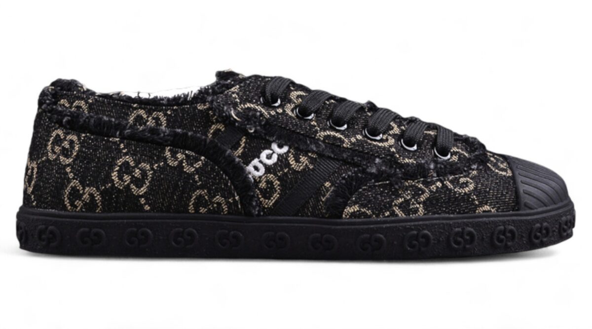 Gucci GG Distressed Canvas Sneaker