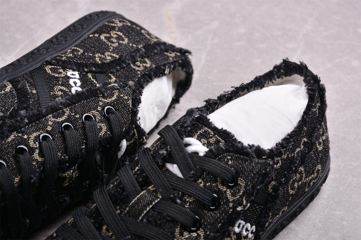 Gucci GG Distressed Canvas Sneaker