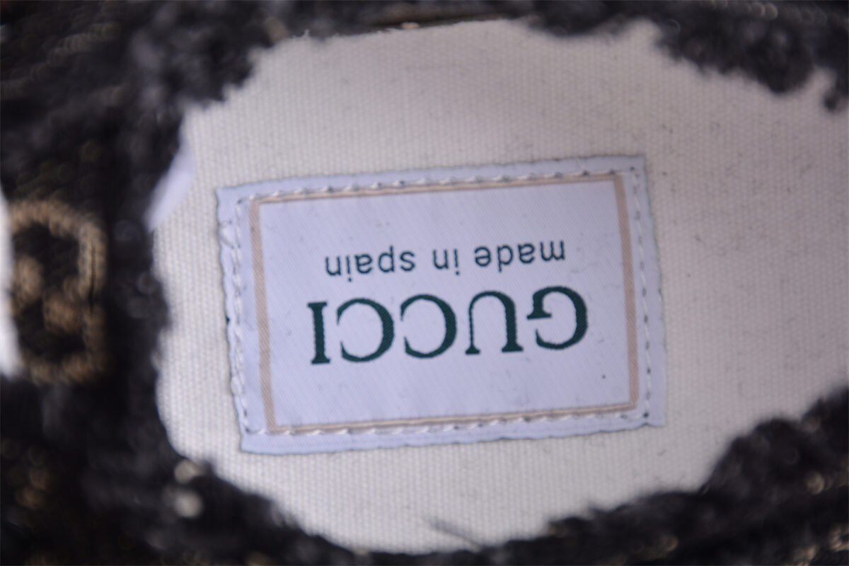 Gucci GG Distressed Canvas Sneaker