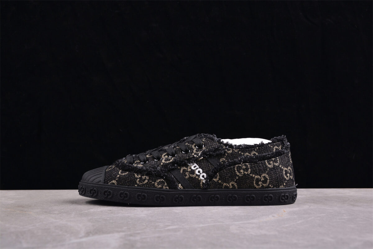 Gucci GG Distressed Canvas Sneaker