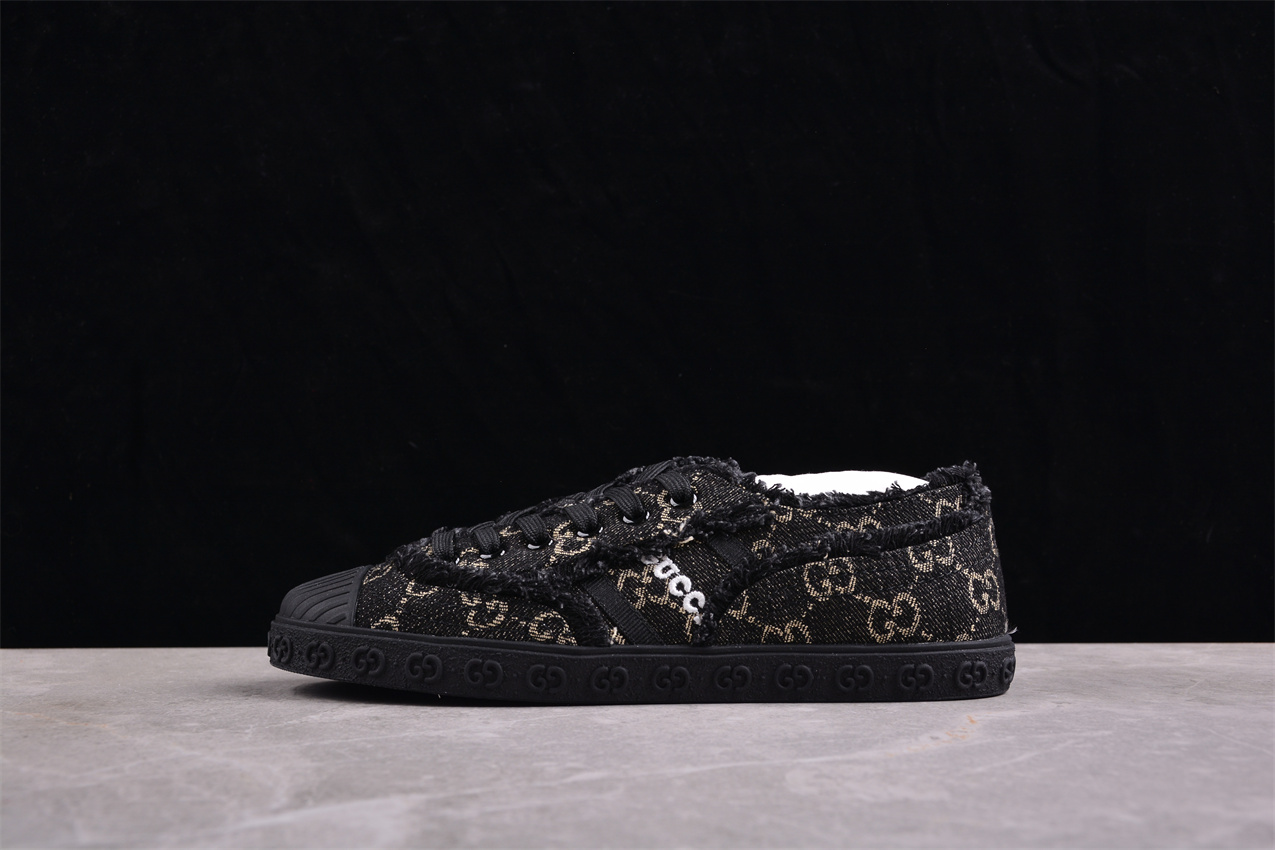 Gucci GG Distressed Canvas Sneaker