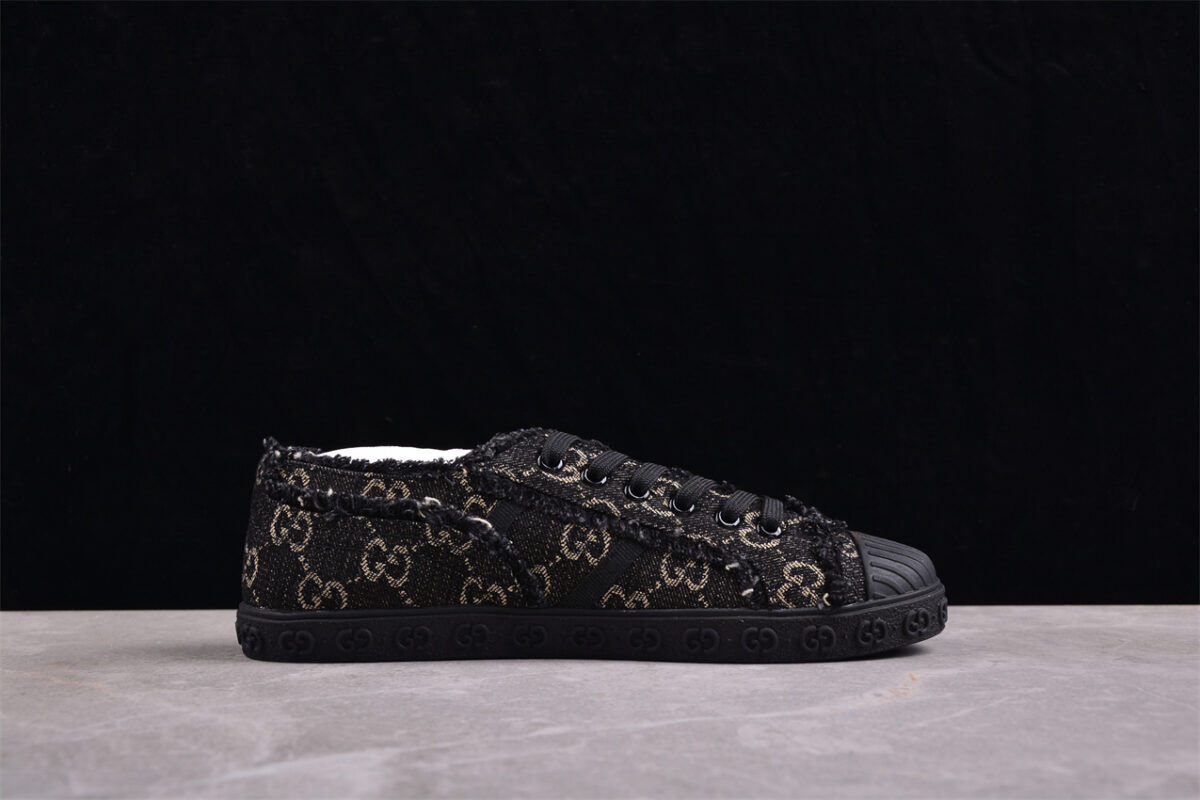 Gucci GG Distressed Canvas Sneaker