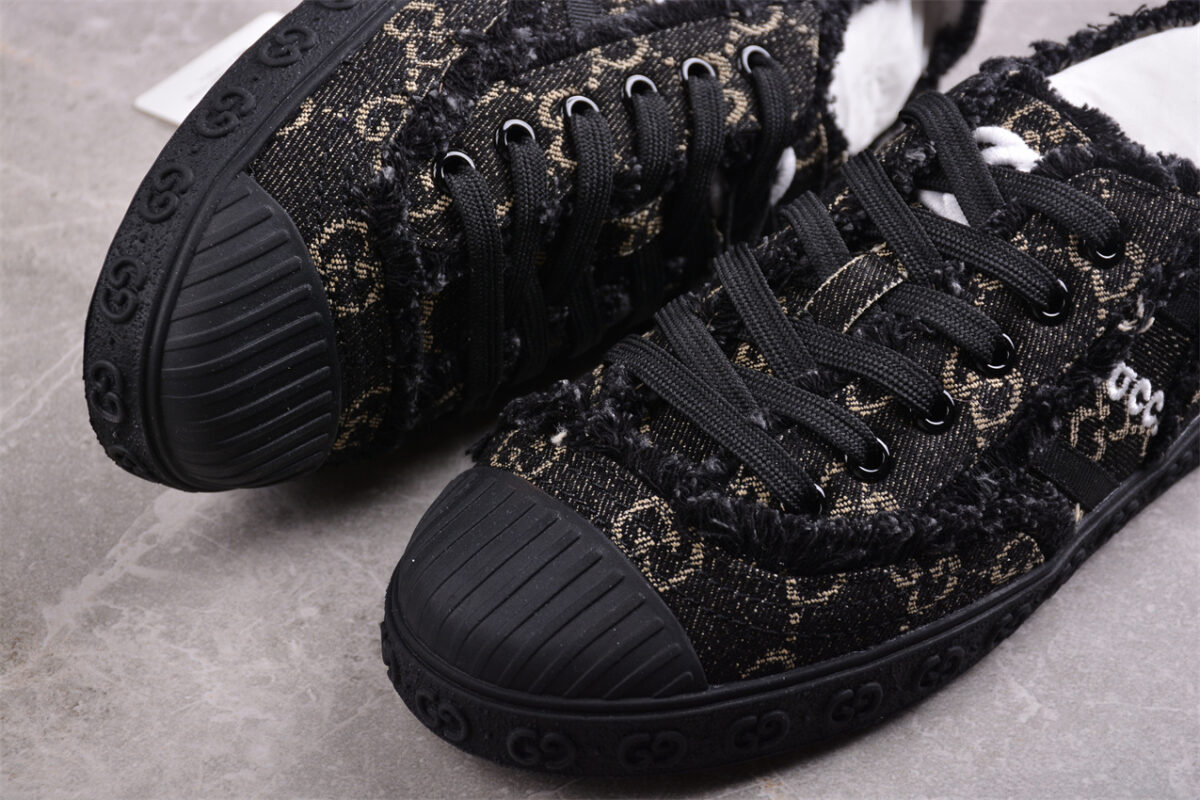 Gucci GG Distressed Canvas Sneaker