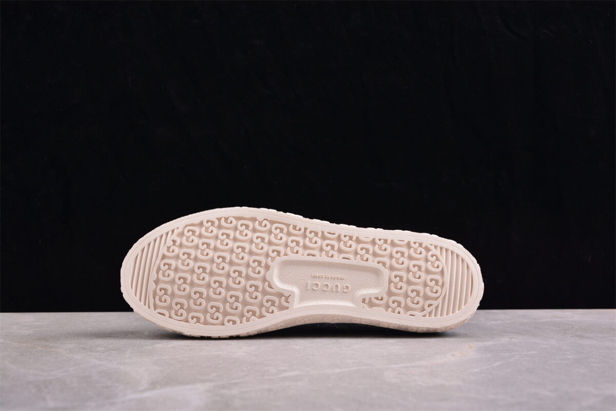 Gucci GG Distressed Denim Sneaker