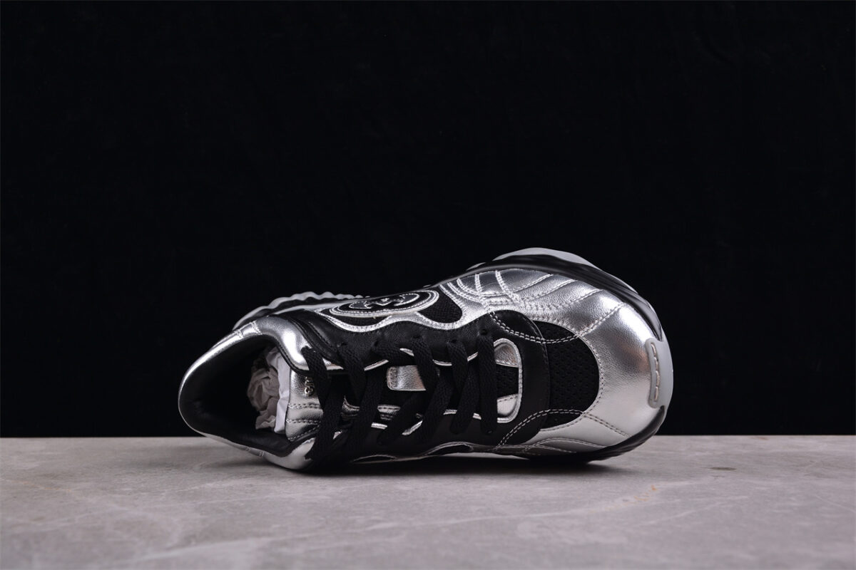 Gucci Metallic Rhyton Sneakers