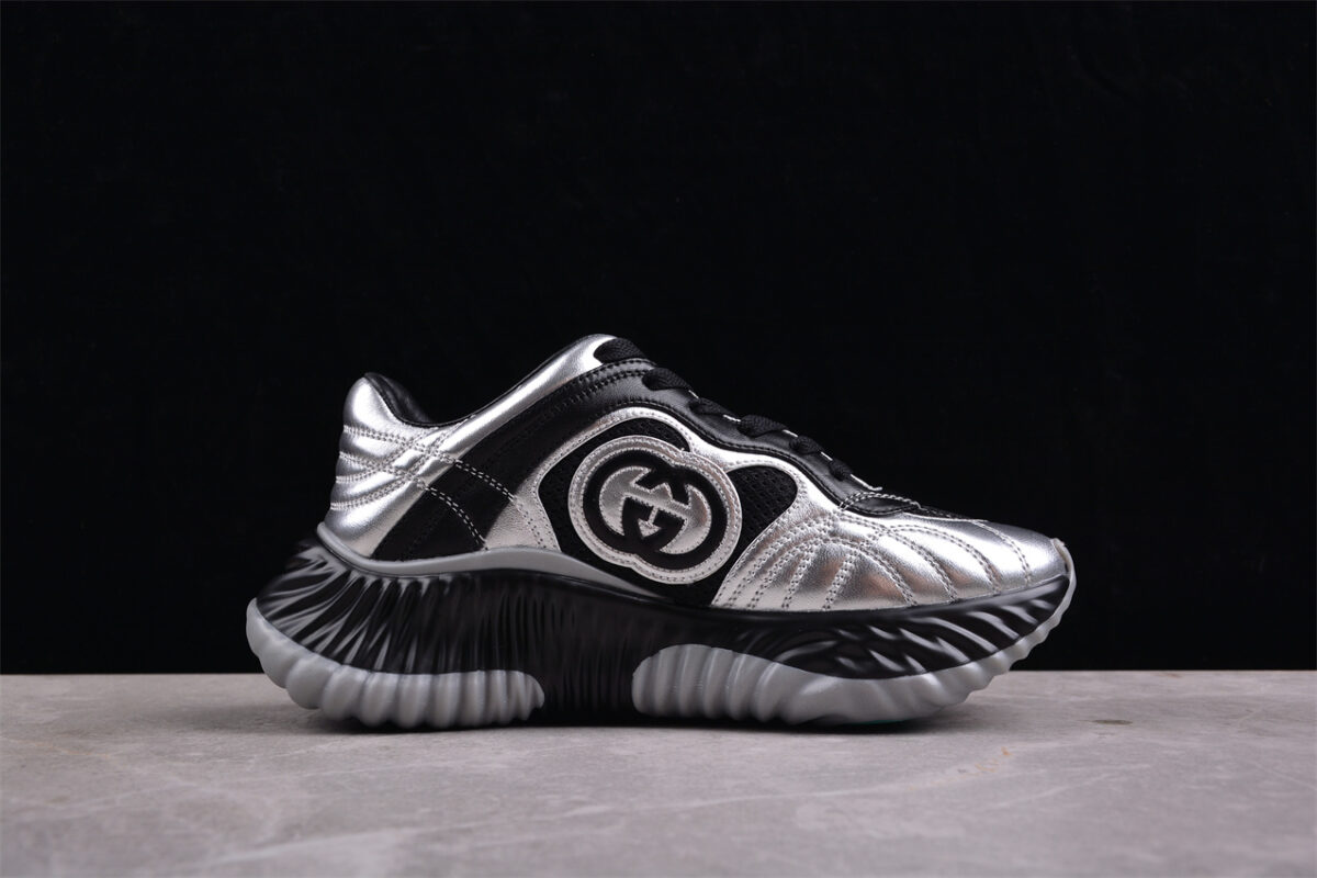 Gucci Metallic Rhyton Sneakers