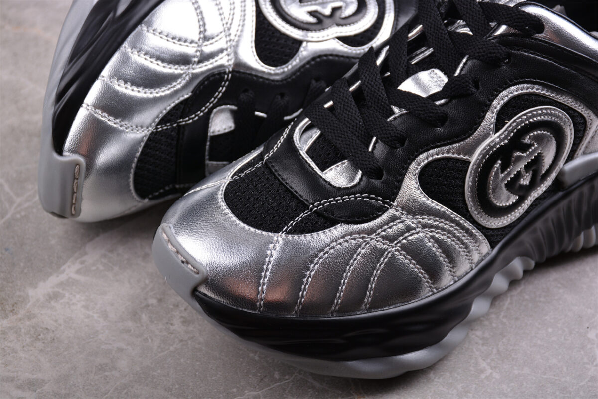 Gucci Metallic Rhyton Sneakers