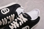 Gucci White Suede Mesh Sneakers