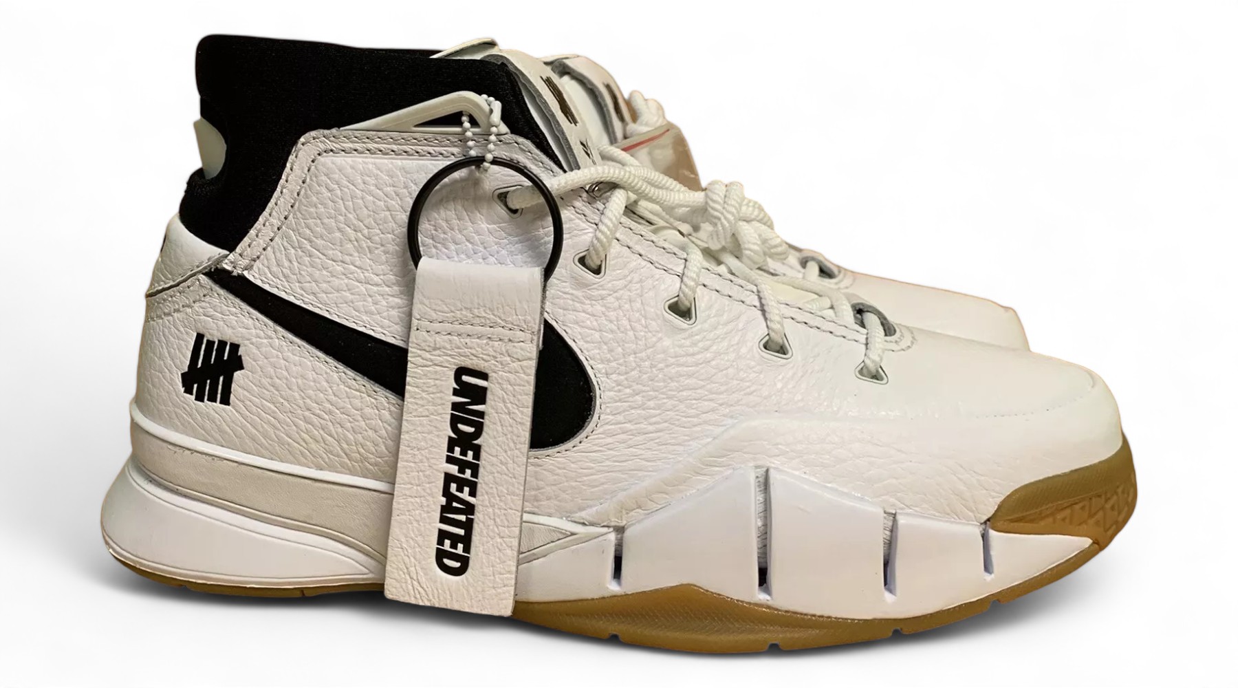 NIKE KOBE 1 PROTRO UNDFTD UNDEFEATED WHITE