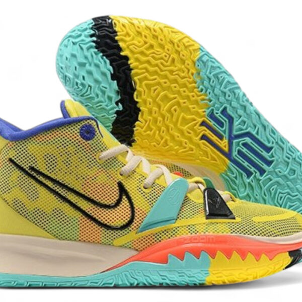 NIKE KYRIE 7 x 1 WORLD 1 PEOPLE YELLOW