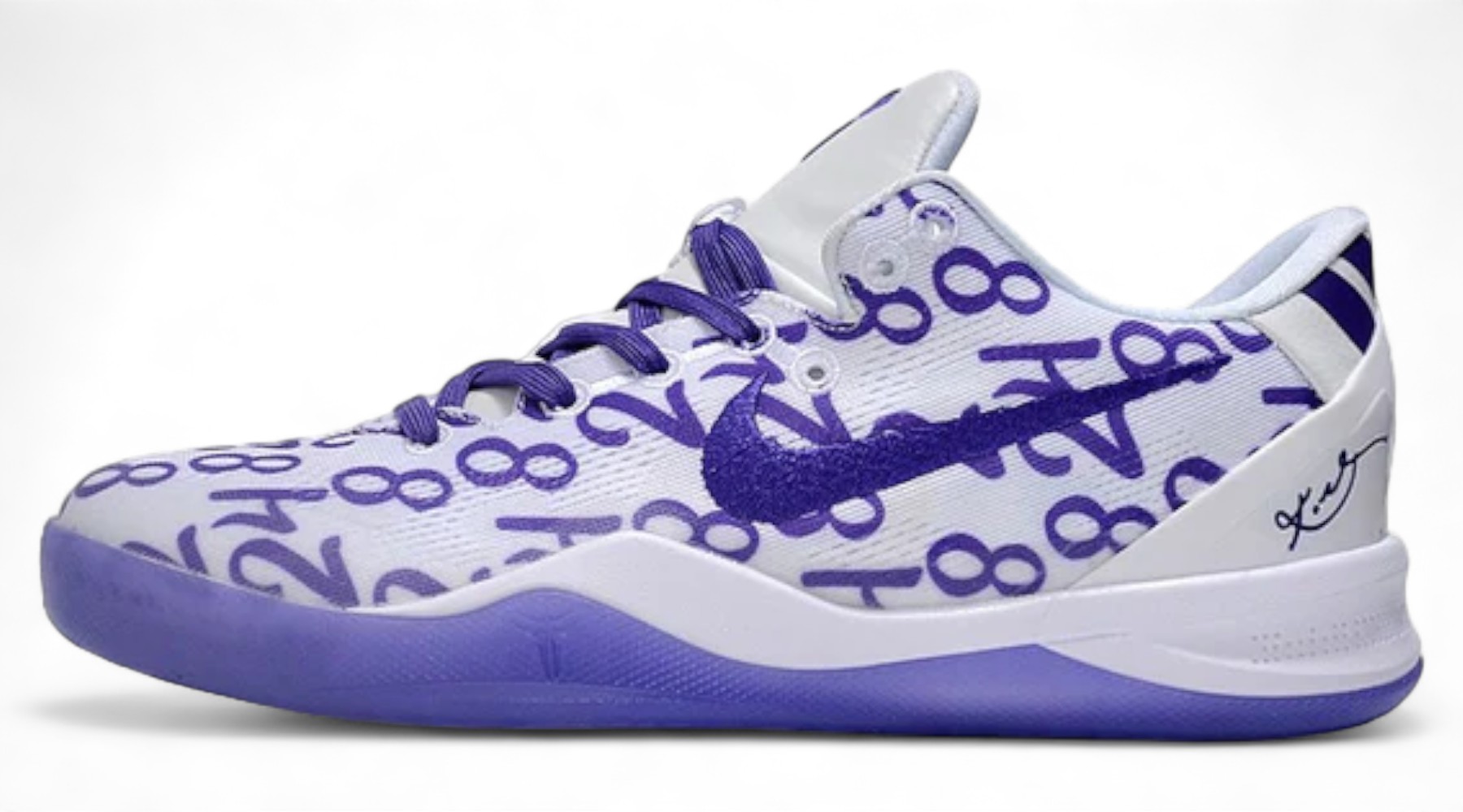 Nike Zoom Kobe 8 Protro Court Purple White