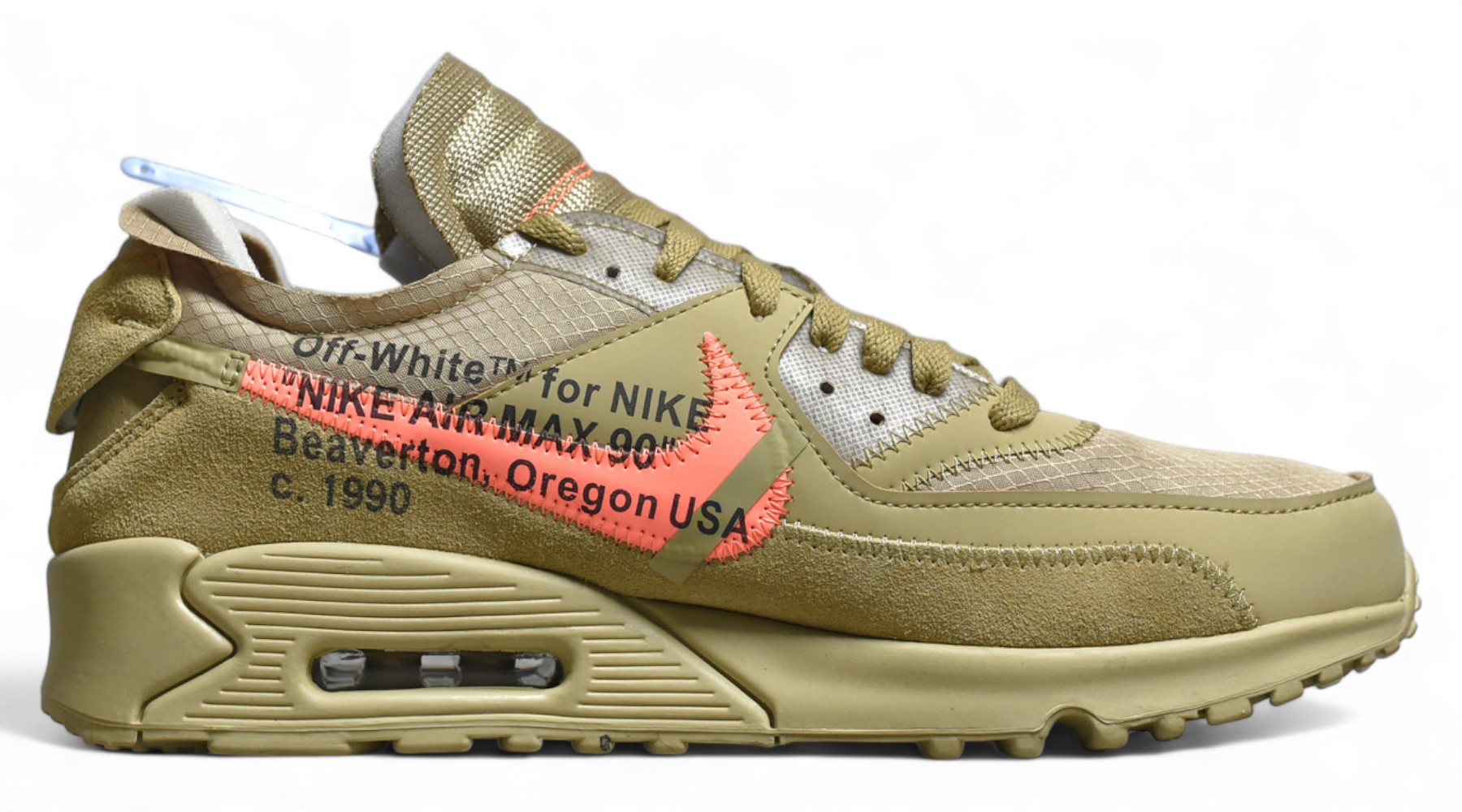 OW x Air Max 90 2.0 - Desert Ore