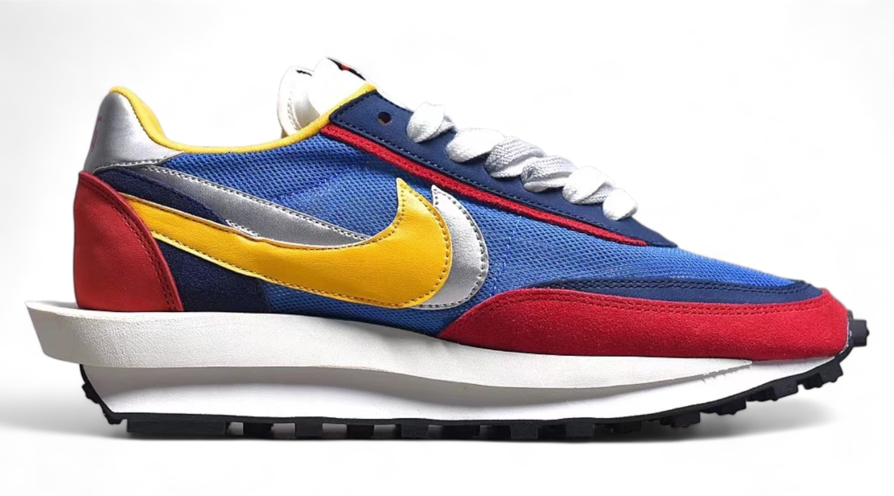 Sacai LVD Waffle Daybreak - blue red