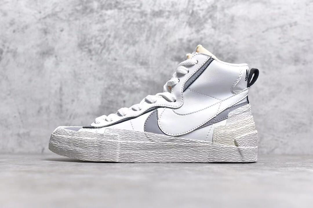 Sacai blazer - white