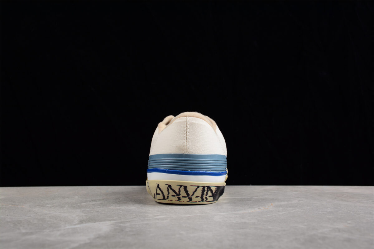 Lanvin Off-White Vulcanized Mlted Sneakers