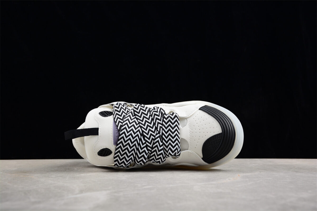 Lanvin Leather Curb Sneakers Sports Shoes