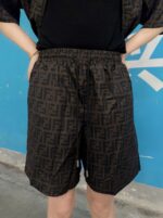 24ss Full Double F Logo Beach Short