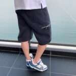 23SS Zipper Denim Short