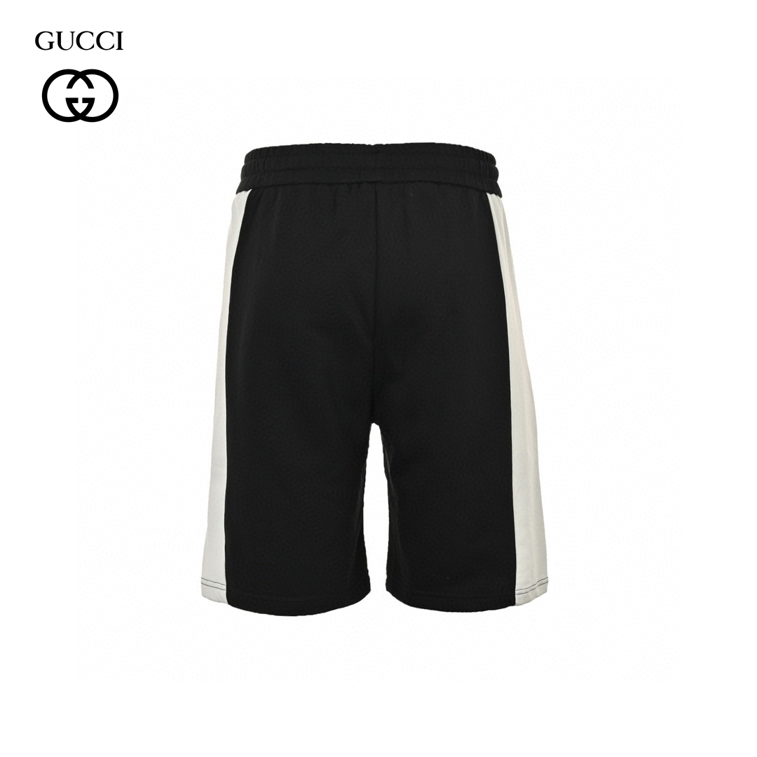 Joint Inlay Double G Embroidery Logo Short
