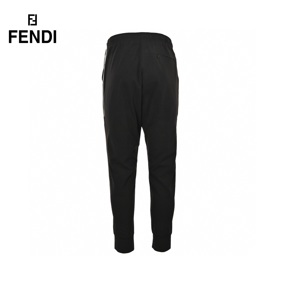 Heat-Seal Logo Casual Sports Pants
