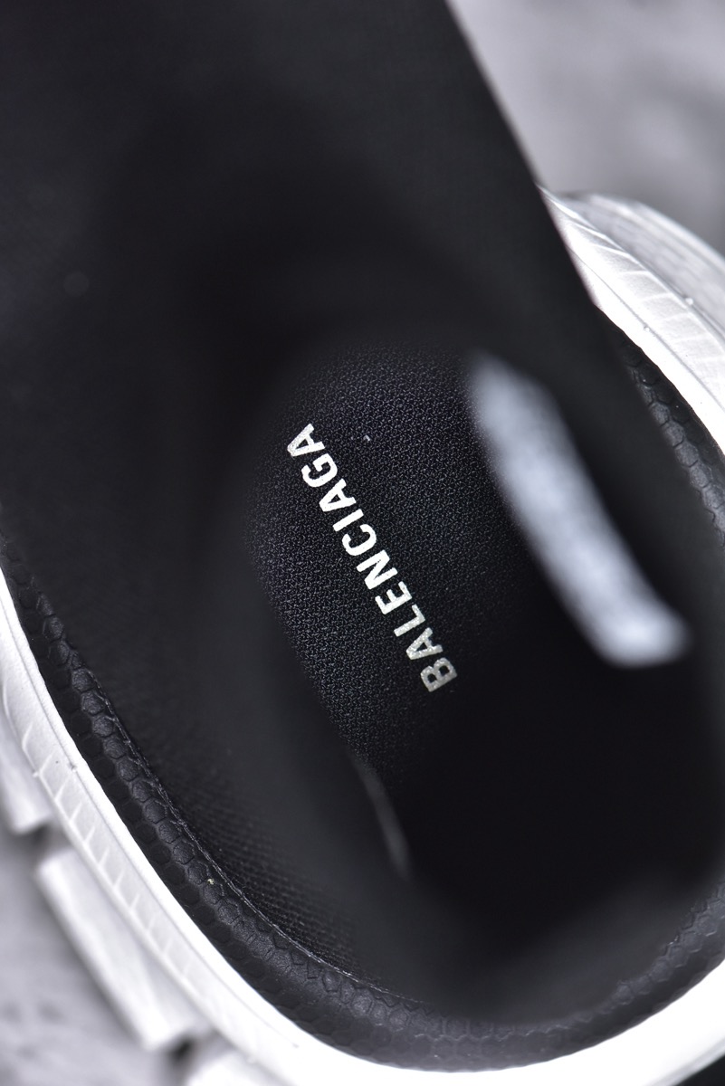 Balenciaga 3XL Sock Recycled Knit Sneaker In Black