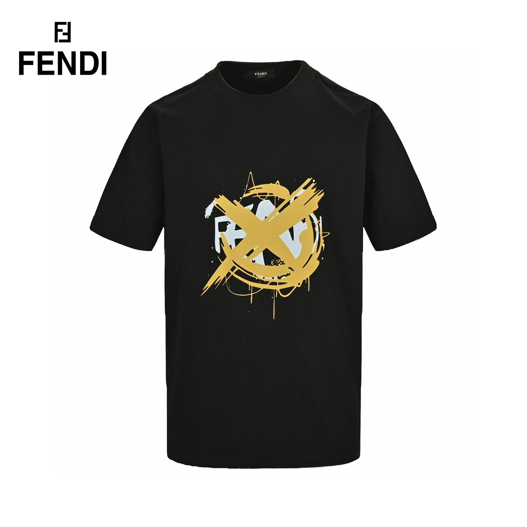 24ss Karl Lagerfeld Graffiti Logo T-Shirt