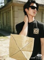 24ss Towel Embroidery Logo T-Shirt