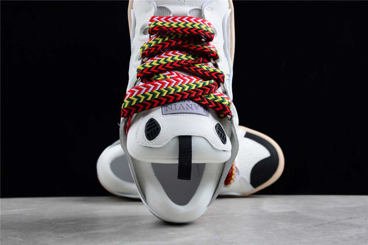 Lanvin Curb Leather Sneakers