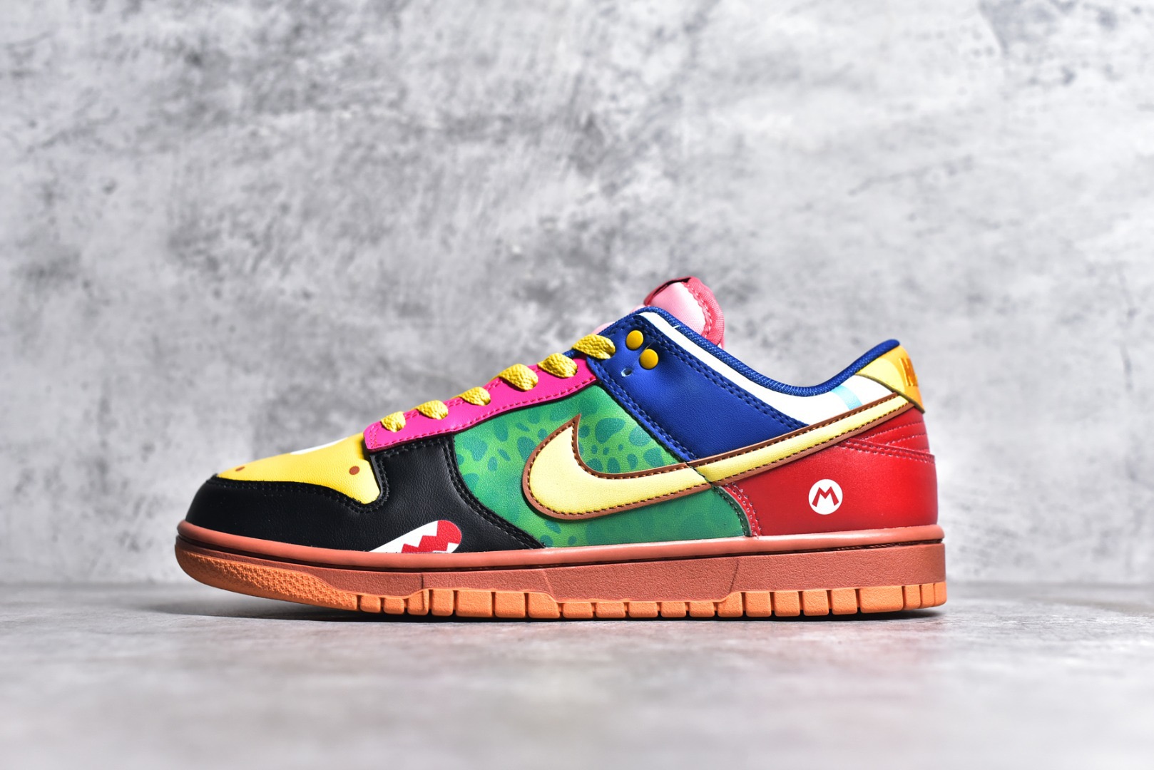 NK SB Dunk Low What the Super Mario