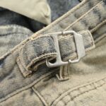 24ss Inside Out Wash Denim Short