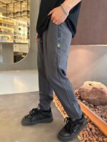 Heat-Seal Logo Casual Sports Pants