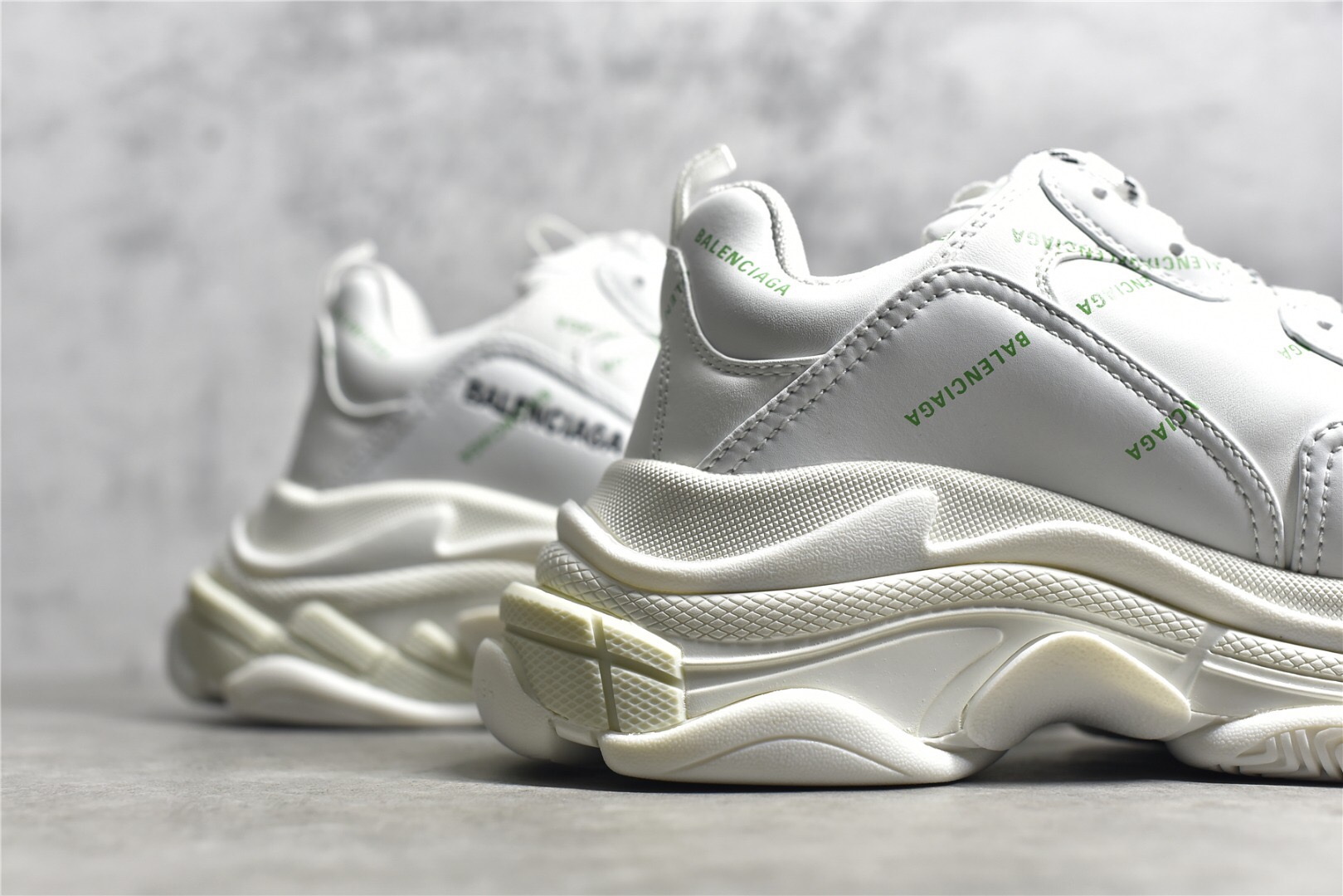 Balenciaga Triple S Allover Logo GID