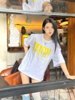 24ss Brush Painting Logo T-Shirt