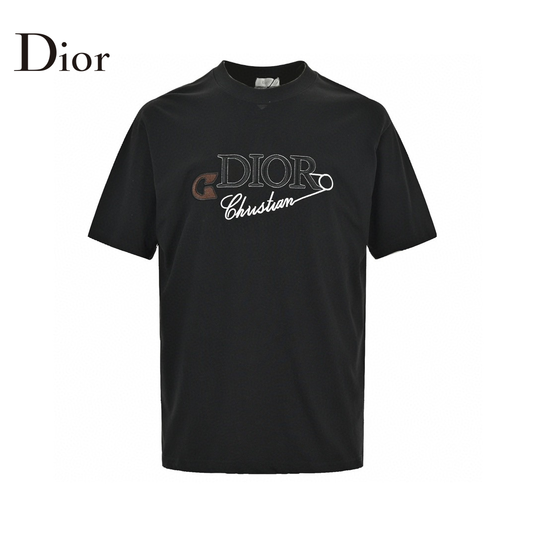 24ss Embroidery Clip Logo T-Shirt