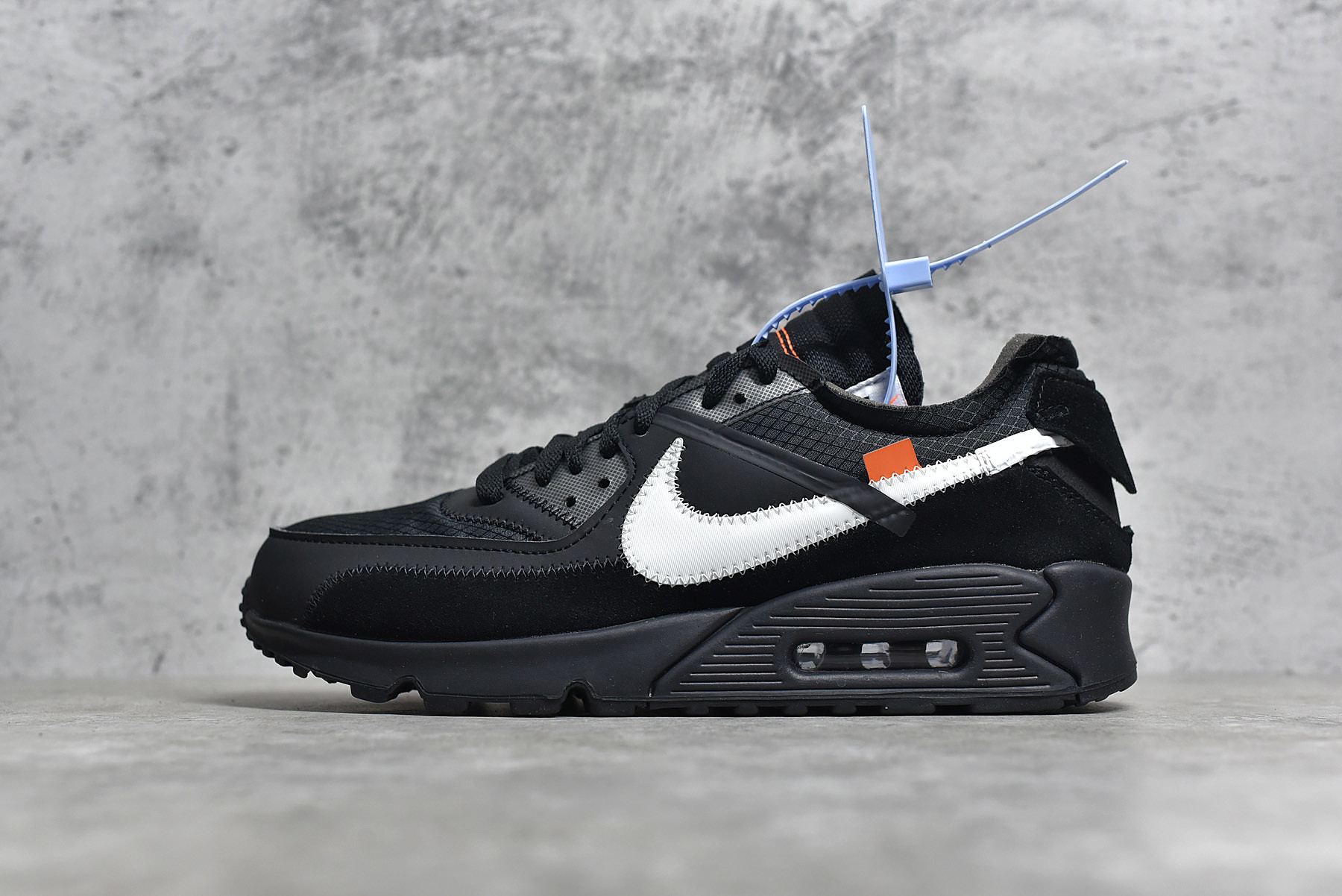 OW x Air Max 90 2.0 - Black