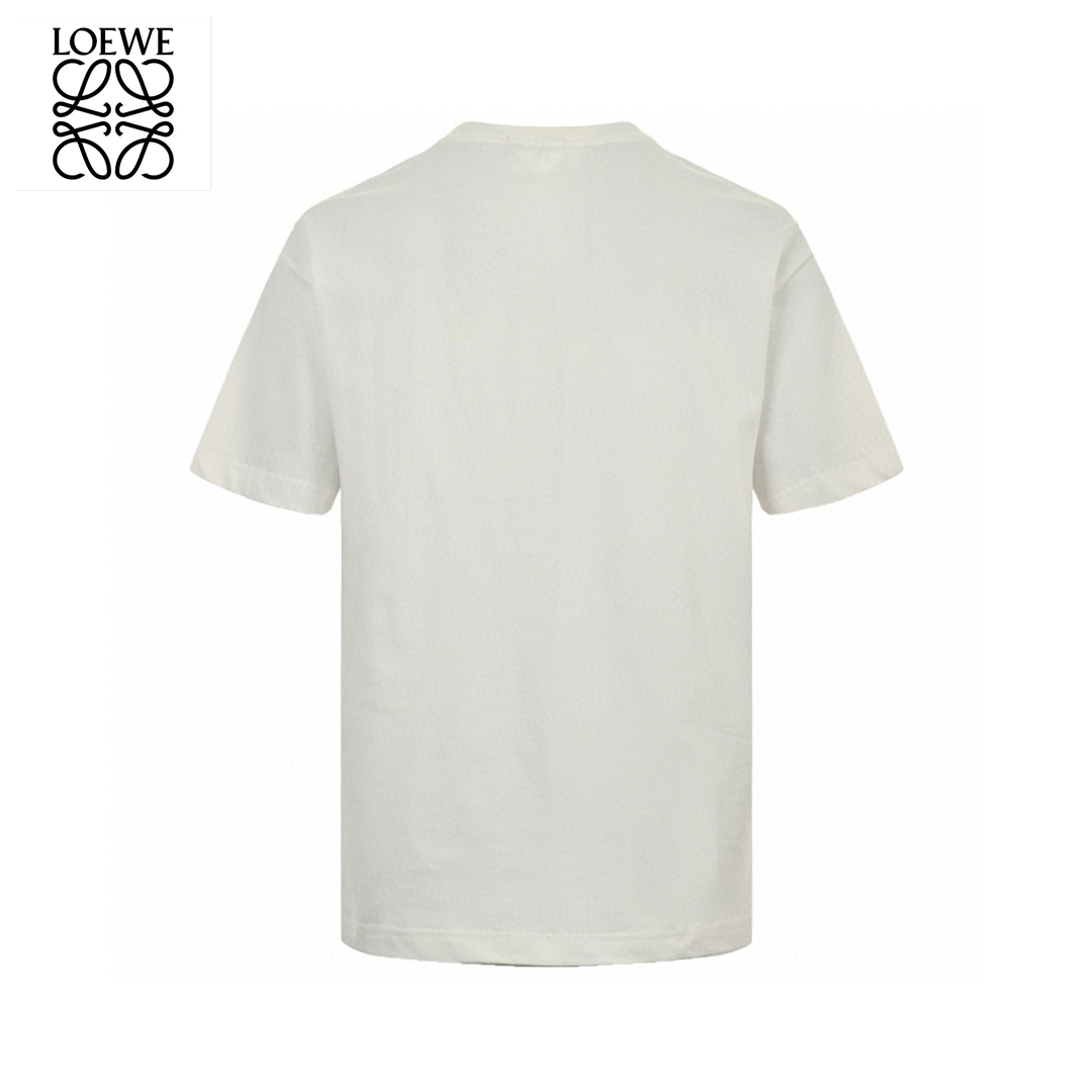 24ss Joint Color Towel Embroidery Logo T-Shirt