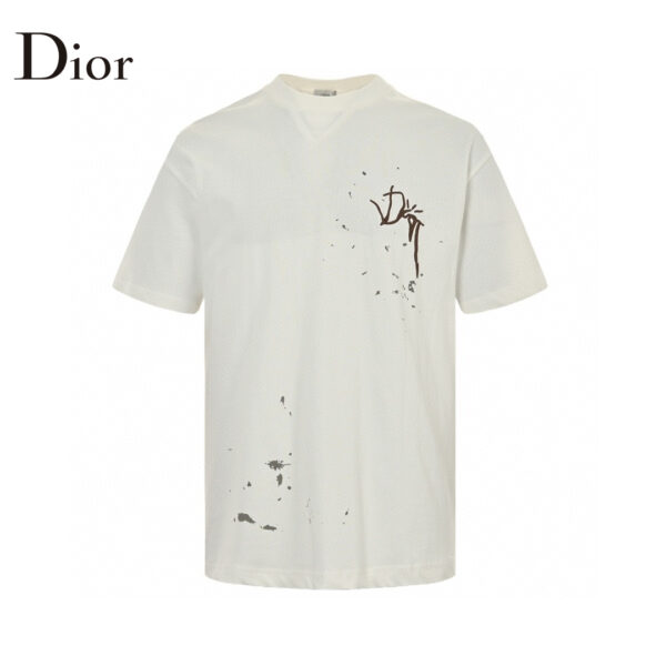 Splash Ink Embroidery Logo T-Shirt