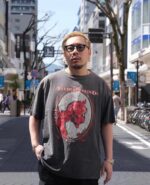 Red Devil Logo Worn Out T-Shirt