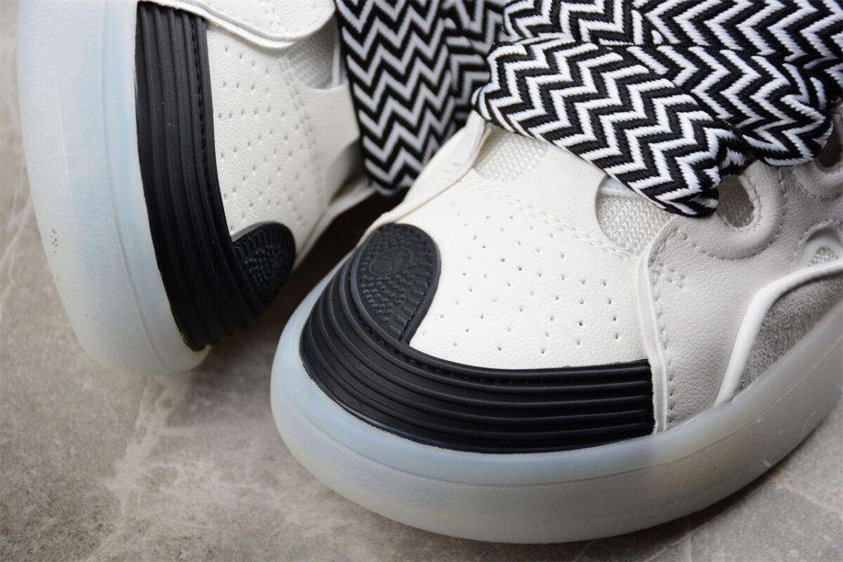 Lanvin Leather Curb Sneakers Sports Shoes