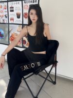 23Fw Embroidery Logo Pants