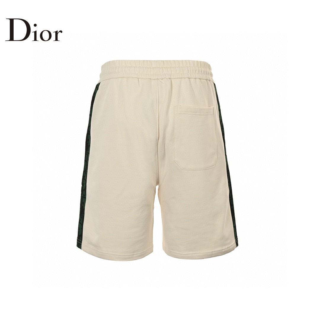Side Monogram Braid Logo Short