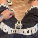 24fw Embroidery Patch Logo Short