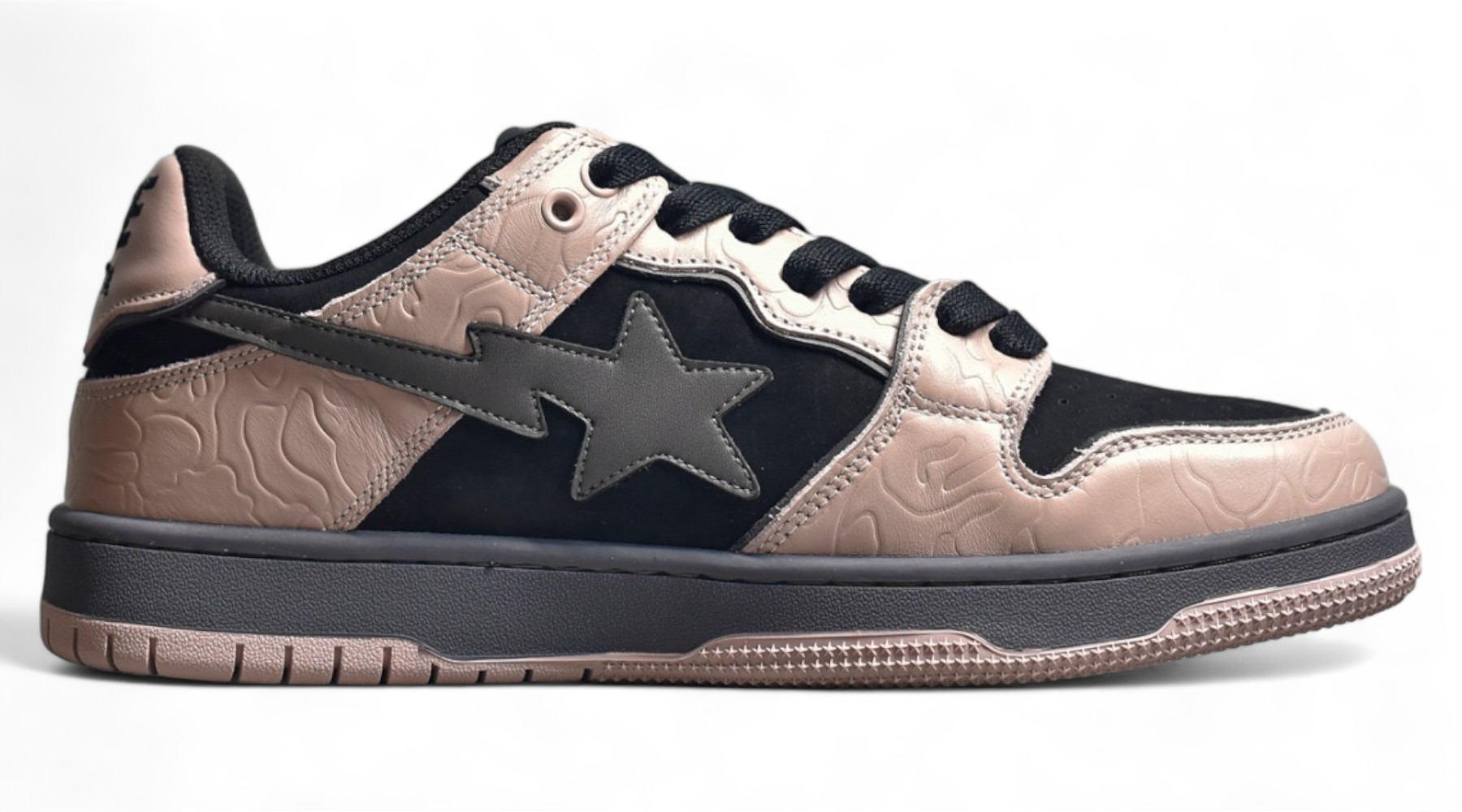 BAPE STA SK8 - pink grey