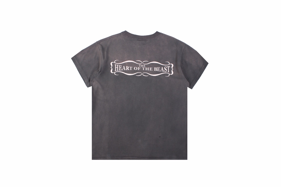 Red Devil Logo Worn Out T-Shirt