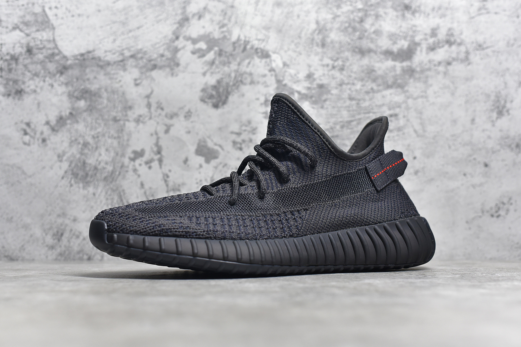 Yeezy 350 V2 Static All Black Non-reflective