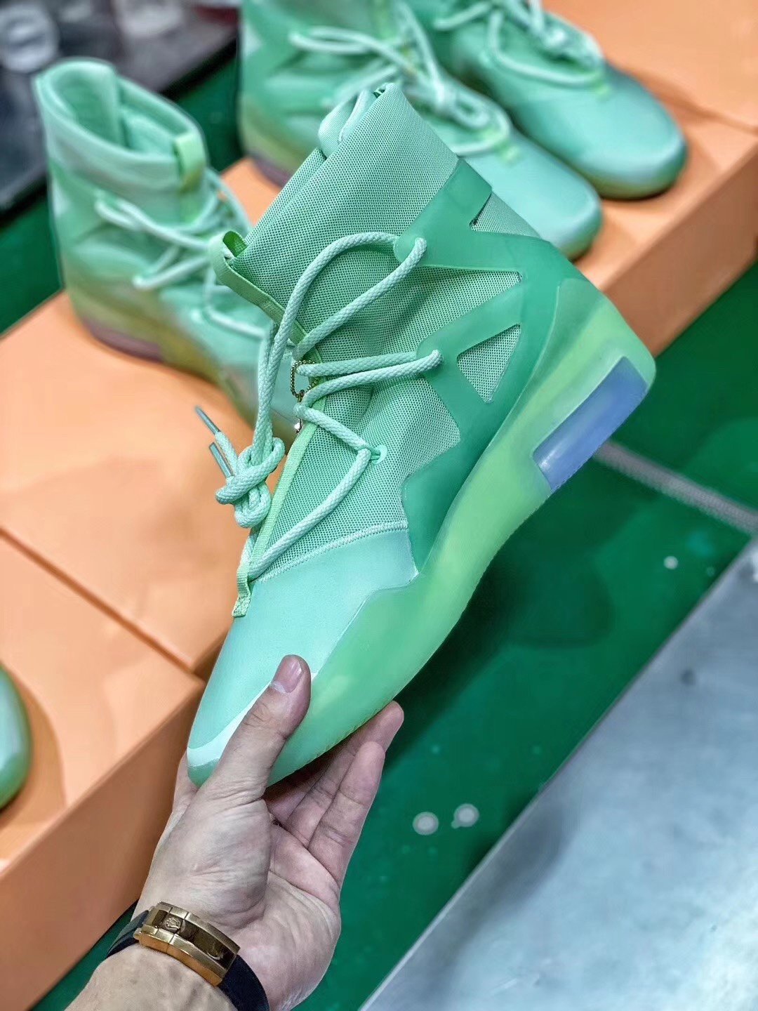 Nike Air Fear Of God 1 Frosted Spruce AR4237-300