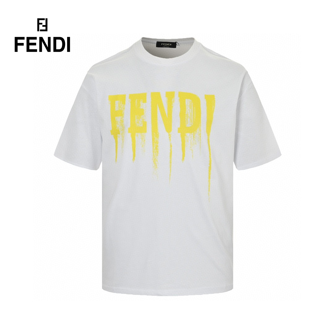 24ss Brush Painting Logo T-Shirt