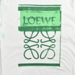 24ss Graffiti Tie-Dye Logo T-Shirt