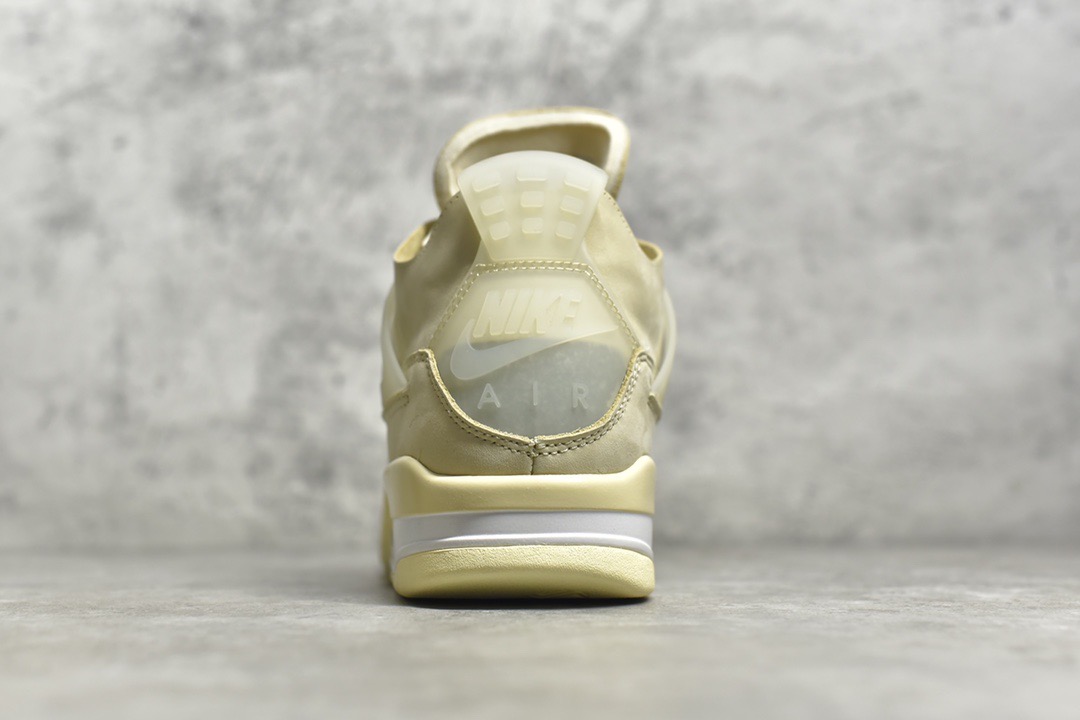 Off-White x Air Jordan 4 'Sail'