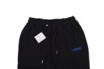 Howl's Moving Castle Flame Embroidery Logo Pants